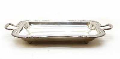 Lot 329 - A Victorian twin handled entree dish