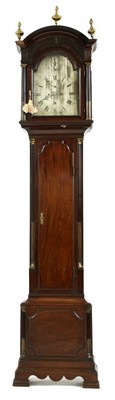 Lot 783 - A mahogany longcase clock