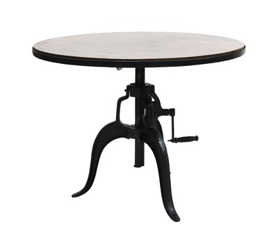 Lot 450 - A stained wood table