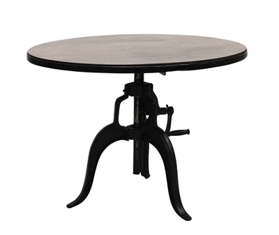 Lot 280 - A stained wood table