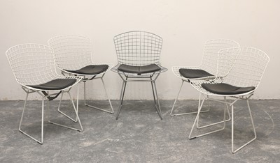 Lot 459 - Four wire chairs