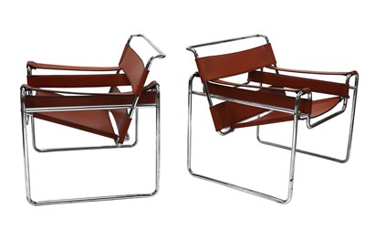 Lot 351 - A pair of 'Wassily' armchairs