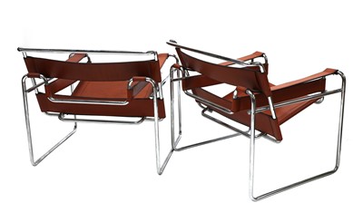 Lot 351 - A pair of 'Wassily' armchairs