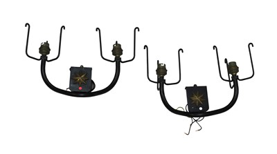 Lot 271 - Two pairs of wall lights