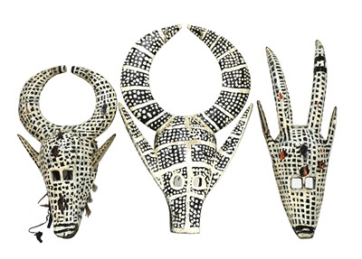 Lot 479 - Three African tribal masks