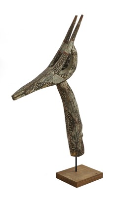 Lot 444 - An African tribal antelope effigy