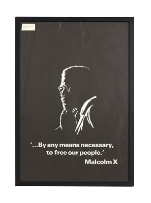 Lot 544 - 'By any means necessary, to free our people'