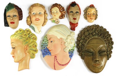 Lot 139 - Four Goebel wall masks