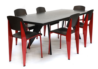 Lot 606 - An oak 'Solvay' table