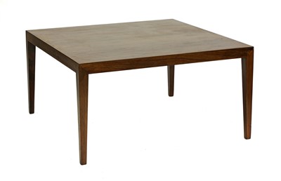 Lot 557 - A Danish rosewood coffee table
