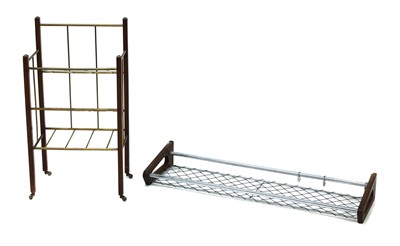 Lot 556 - A Danish tiered boot rack