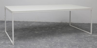 Lot 314 - A pair of Cappellini Fronzoni steel-framed desks/tables