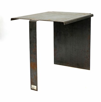 Lot 457 - An 'industrial' steel desk