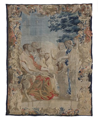 Lot 11 - A large Brussels tapestry