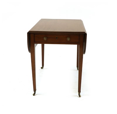 Lot 220 - A 19th century mahogany Pembroke table