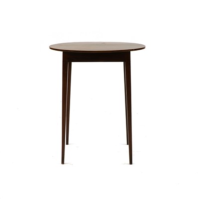 Lot 218 - A small 19th century oval mahogany occasional table