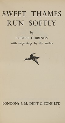 Lot 45 - Robert GIBBINGS Signed, Etc. 6 works in matching full morocco