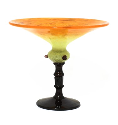 Lot 155 - A Schneider glass tazza