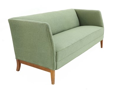 Lot 568 - A Danish box sofa