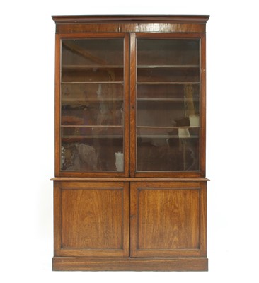 Lot 404 - A George III bookcase