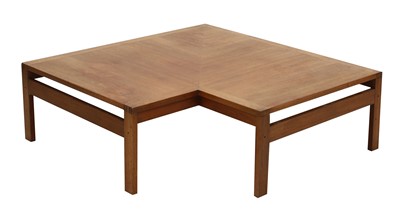 Lot 304 - A teak coffee table