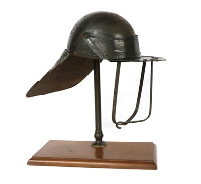 Lot 117 - A lobster tail helmet