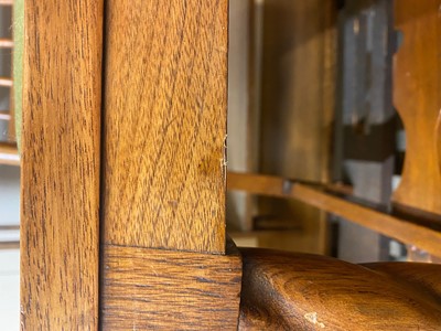 Lot 27 - A Liberty walnut side chair