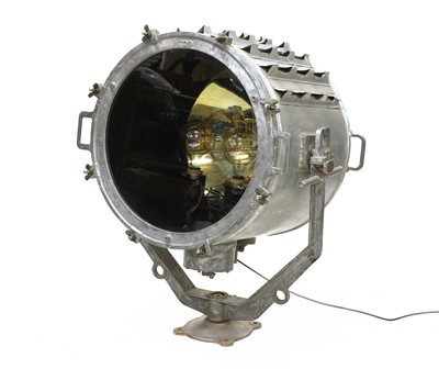 Lot 467 - A Suez Canal searchlight