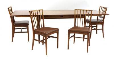 Lot 573 - A 'G-Plan' teak dining suite