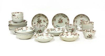 Lot 253 - An extensive New Hall part tea service