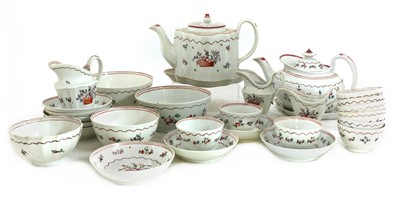 Lot 254 - A New Hall part tea service