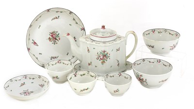 Lot 362 - New Hall tea wares