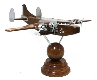 Lot 205 - A model of a Pan American Boeing 314 Clipper floatplane