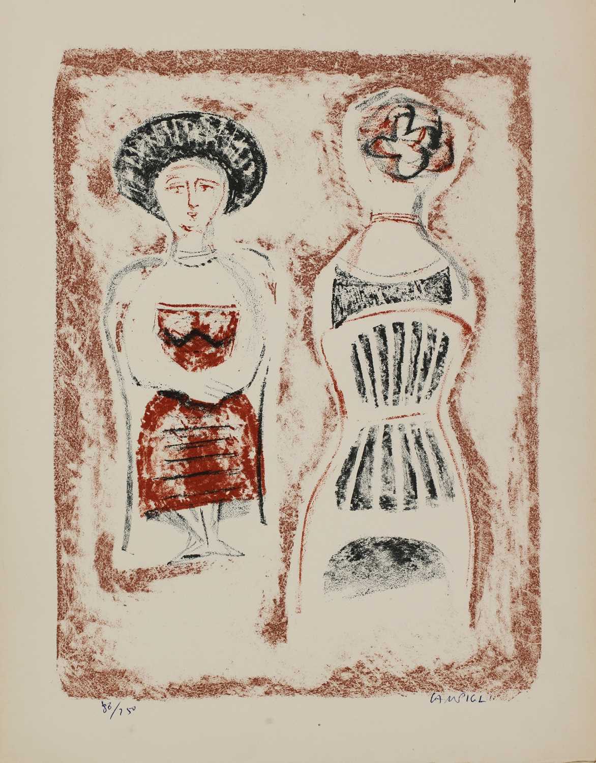 Lot 204 - Massimo Campigli (Italian, 1895-1971)