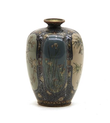 Lot 193 - Small fine Japanese cloisonne vase