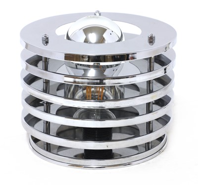 Lot 518 - An Italian chrome table lamp