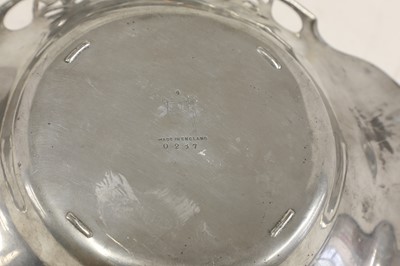 Lot 73 - A collection of Tudric pewter items