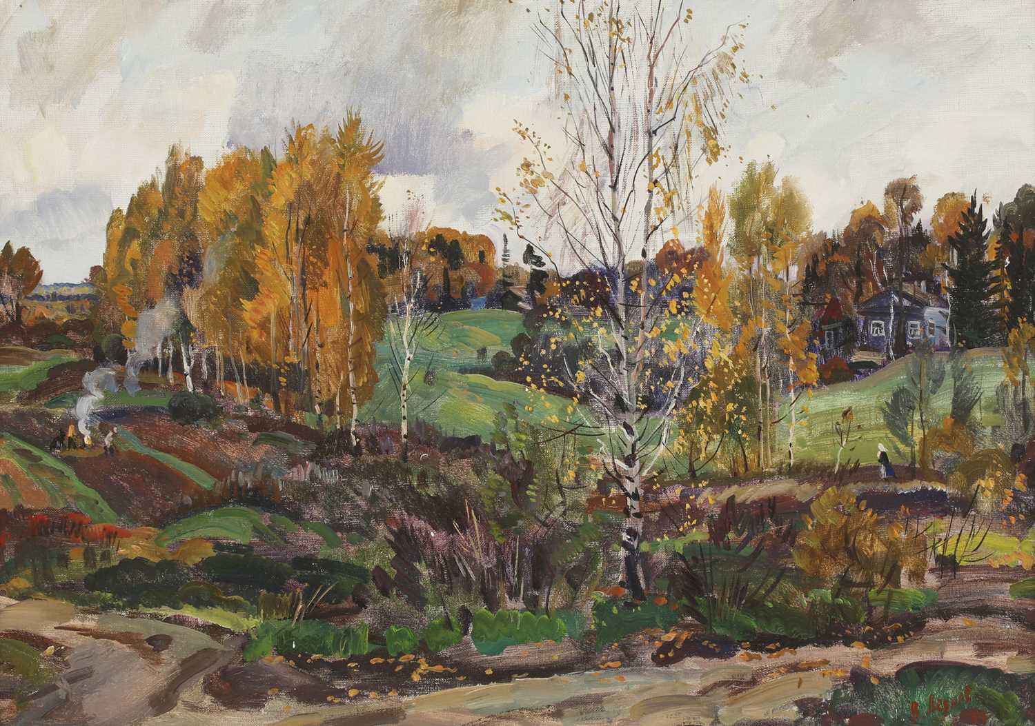 Lot 270 - Valeri Lednev (Russian, b.1940)