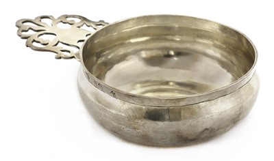 Lot 801 - A George I silver Britannia bleeding bowl