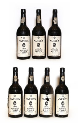 Lot 151 - Warres, Vintage Port, 1975, seven bottles