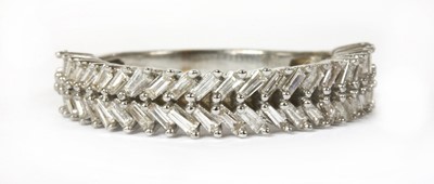 Lot 94 - A white gold diamond ring