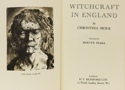 Lot 35 - 1- Hole, Christina; Mervyn Peake (illustrator)