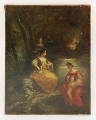 Lot 588 - Adolphe Monticelli (French, 1824-1886)