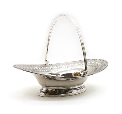 Lot 21 - A Walker and Hall silver fruit basket