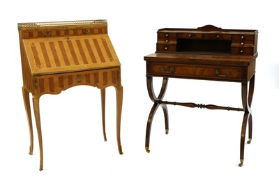 Lot 389 - Two ladies writing bureax