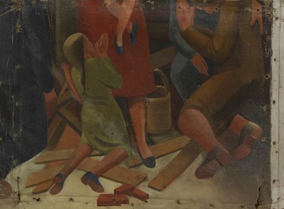 Lot 139 - STANLEY SPENCER-STYLE