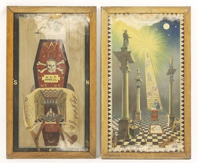 Lot 187 - MASONIC PANELS