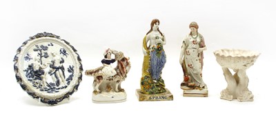 Lot 127A - A Dixon, Austin & Co pearlware figure