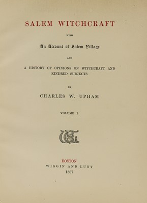 Lot 38 - WITCHCRAFT BOOK