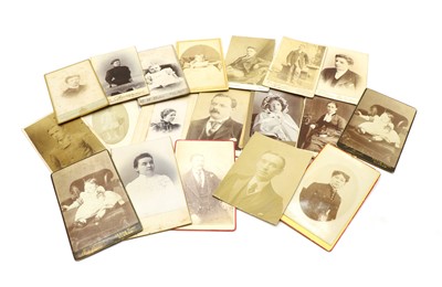 Lot 245 - A large collection of Victorian Carte de Visite  photographs